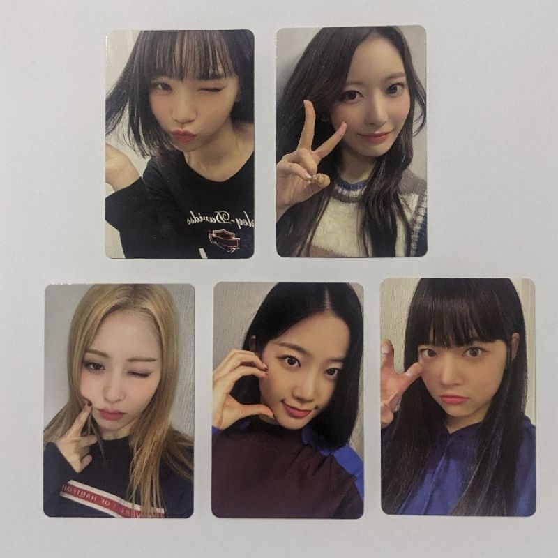 Le sserafim Fearnot Fanclub Membership Kit Photocard Chawon Yunjin Kazuha Eunchae Sakura