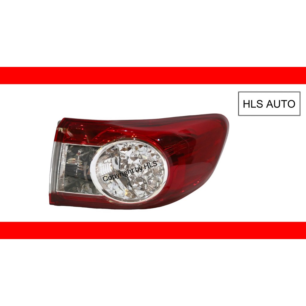 Toyota Altis Zze141 2010-2013 ไฟท้าย ไฟท้าย Lampu Belakang (Led)