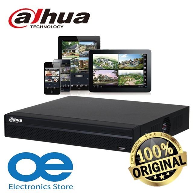 DAHUA NVR1104HS-P-S3/H เครือข่าย 4CH H.265 ขนาดกะทัดรัด 1U รองรับ 4 PoE Lite เครือข่ายบันทึกวิดีโอกล