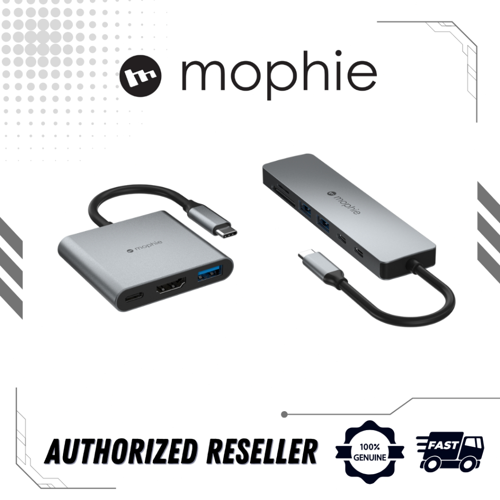 Mophie USB-C Multimedia Hub 3 in 1 / 7 in 1