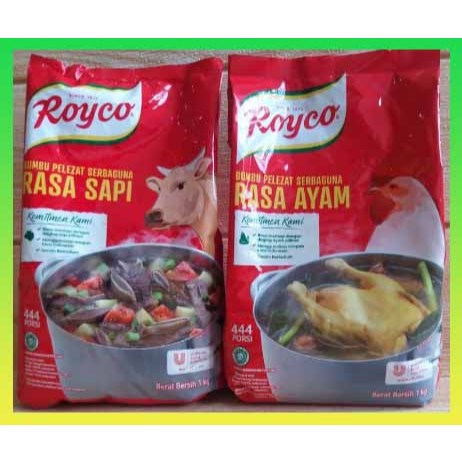 ROYCO Ayam Sapi 1 kg Kaldu Bumbu Pelezat Beef Chicken Stock - Sapi