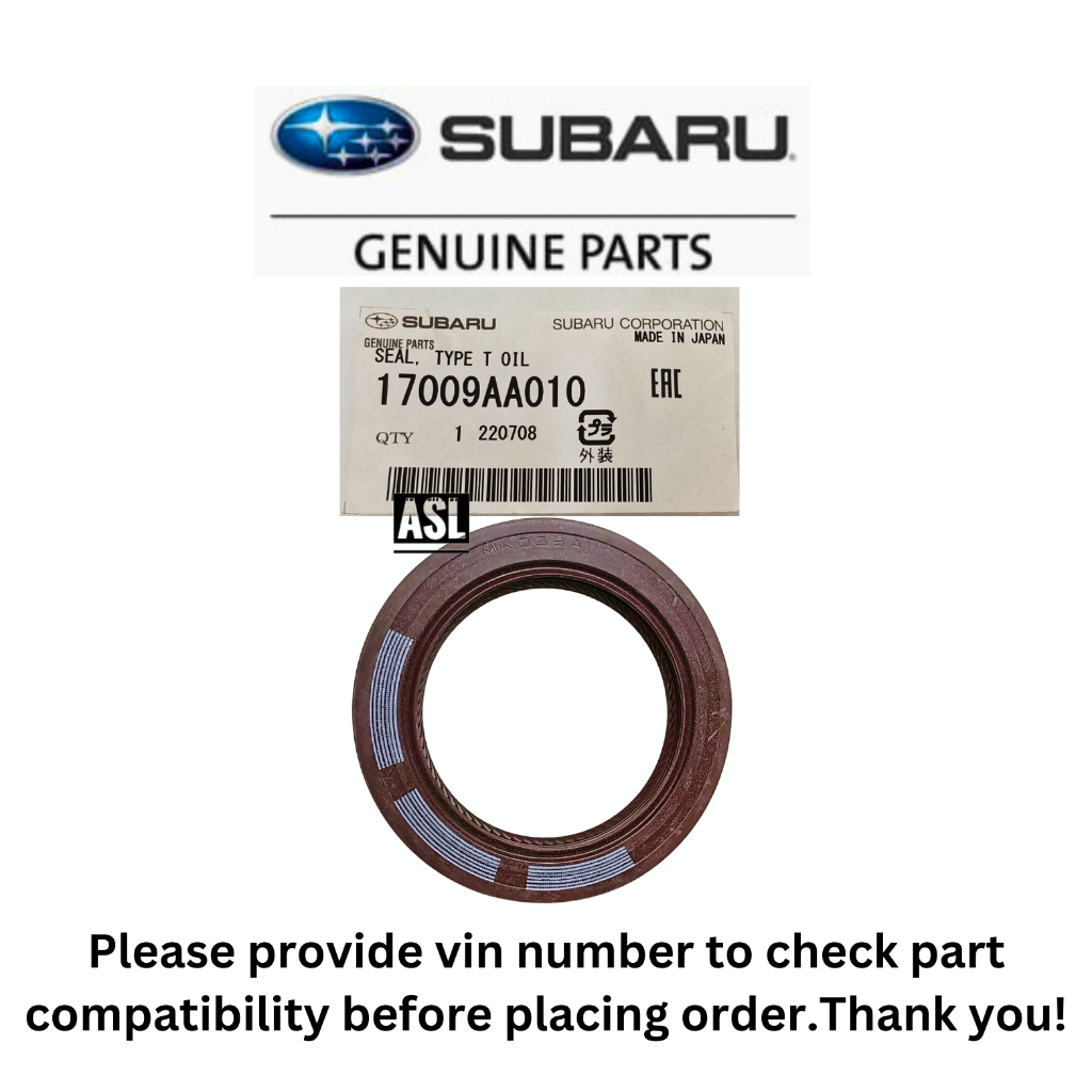 Subaru BRZ 6AT แรงบิดแปลงซีลน้ํามัน 17009AA010 Toyota GT86 GR86 ZC6 ZD8 ZN6 ZN8