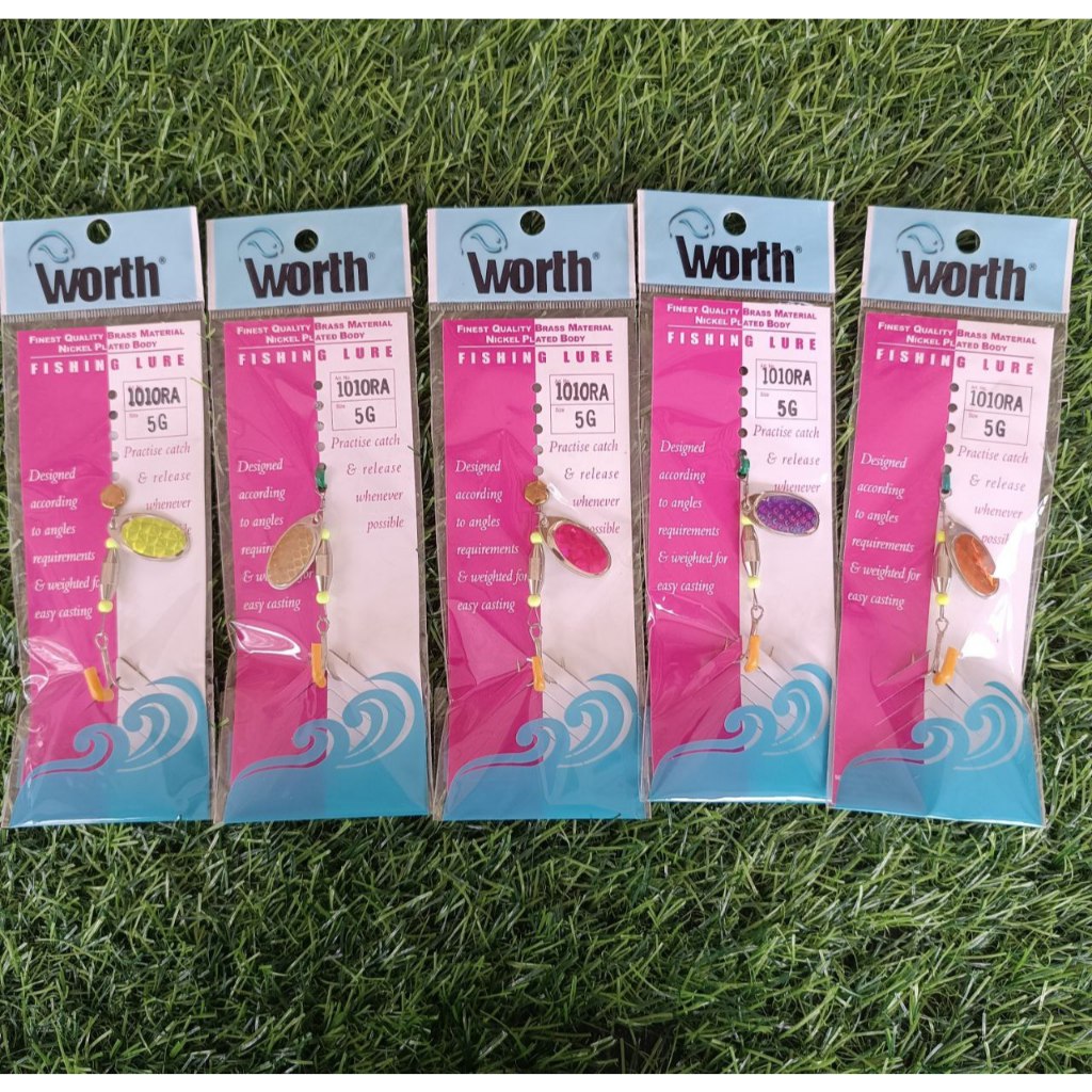 เวิร์ธ SPINER SPOON FISHING LURES MATA SPINER MATA KIPAS