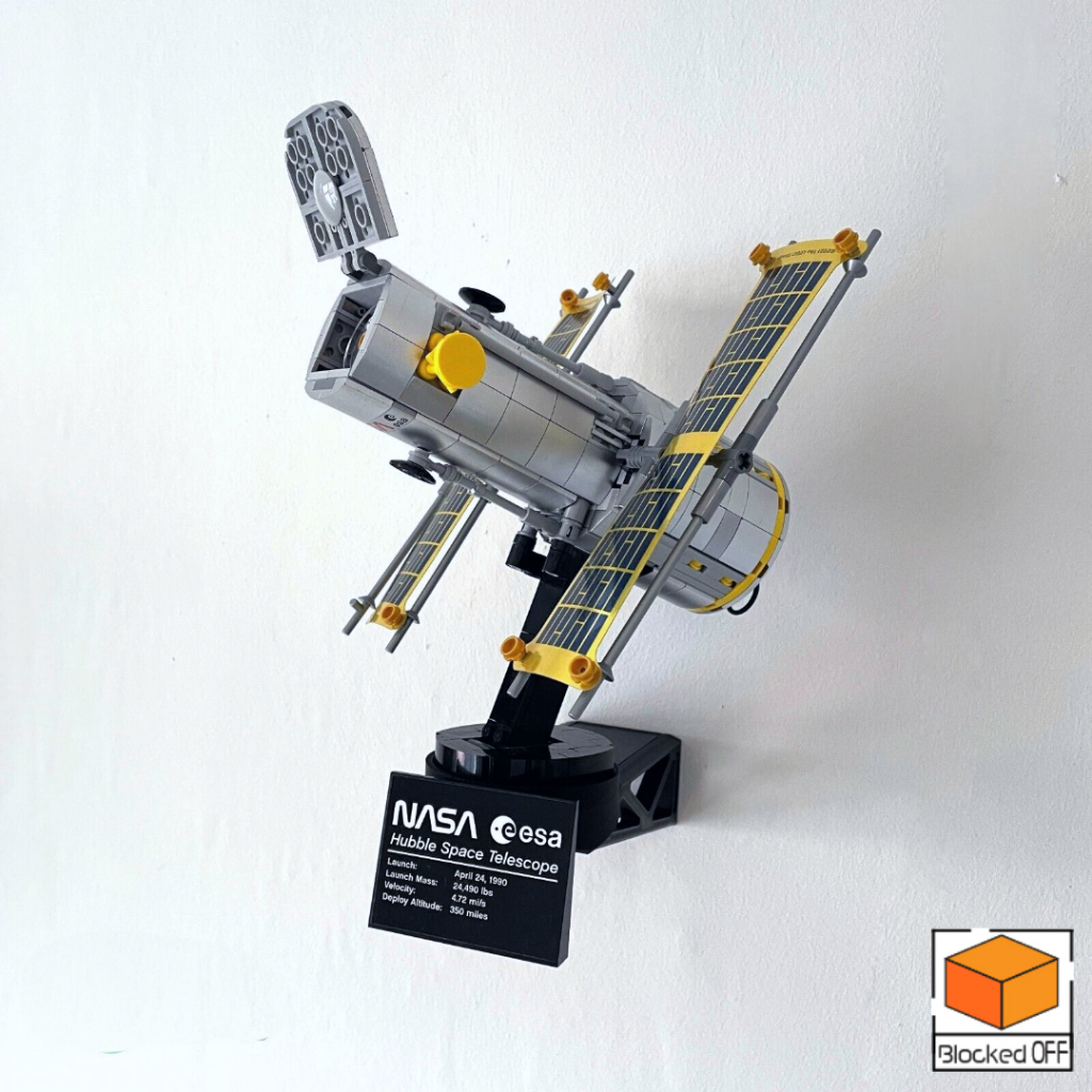 ติดผนังสําหรับ Lego NASA Hubble กล้องโทรทรรศน์อวกาศ (10283)
