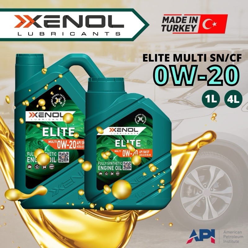 XENOL 0W20 API SN/CF FULLY SYNTHETIC ENGINE OIL