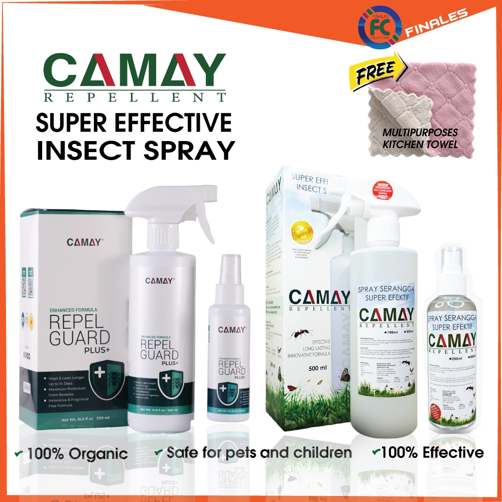 CAMAY Repellent Insect Racun Serangga Perosak Insect Repellent Spray Serangga Semut Lalat Lipas