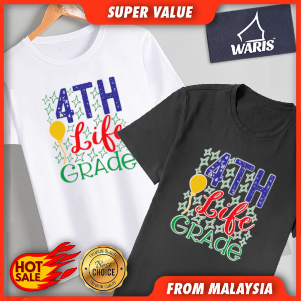 HOT 4th Life Grade 1 T-Shirt Kids & Adult - 100% Cotton QAM