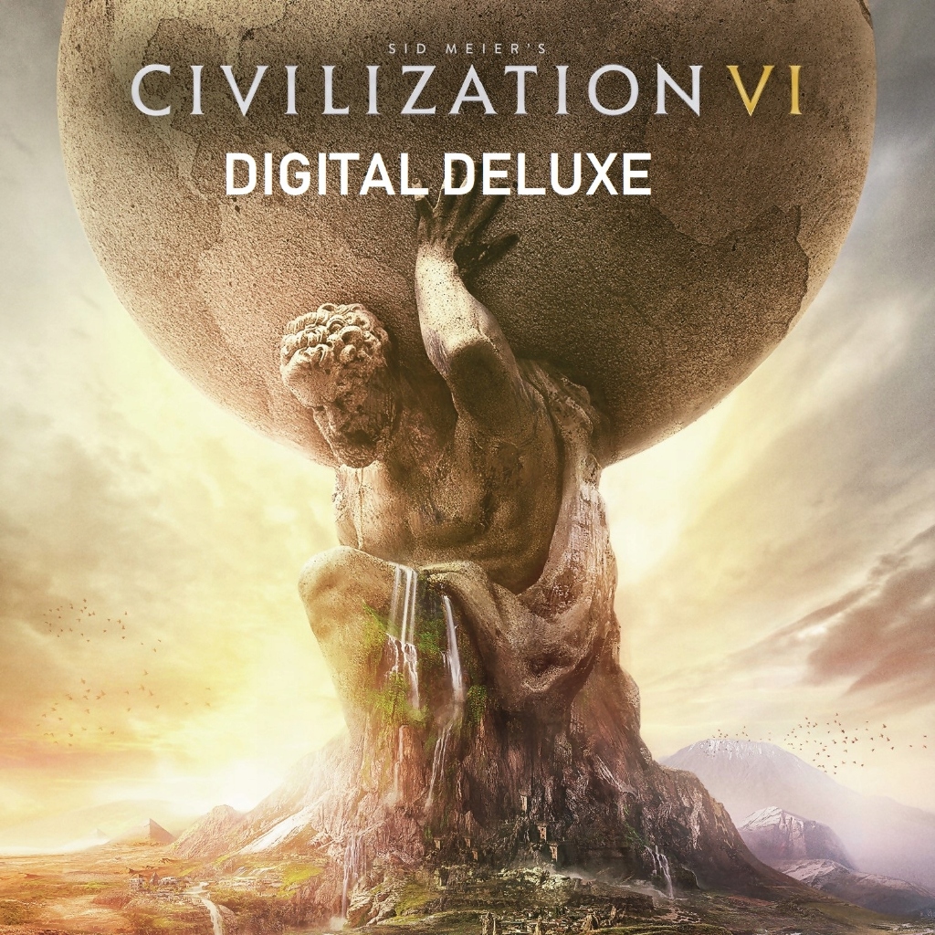 Sid Meiers Civilization VI Digital Deluxe - Offline PC Game with DVD