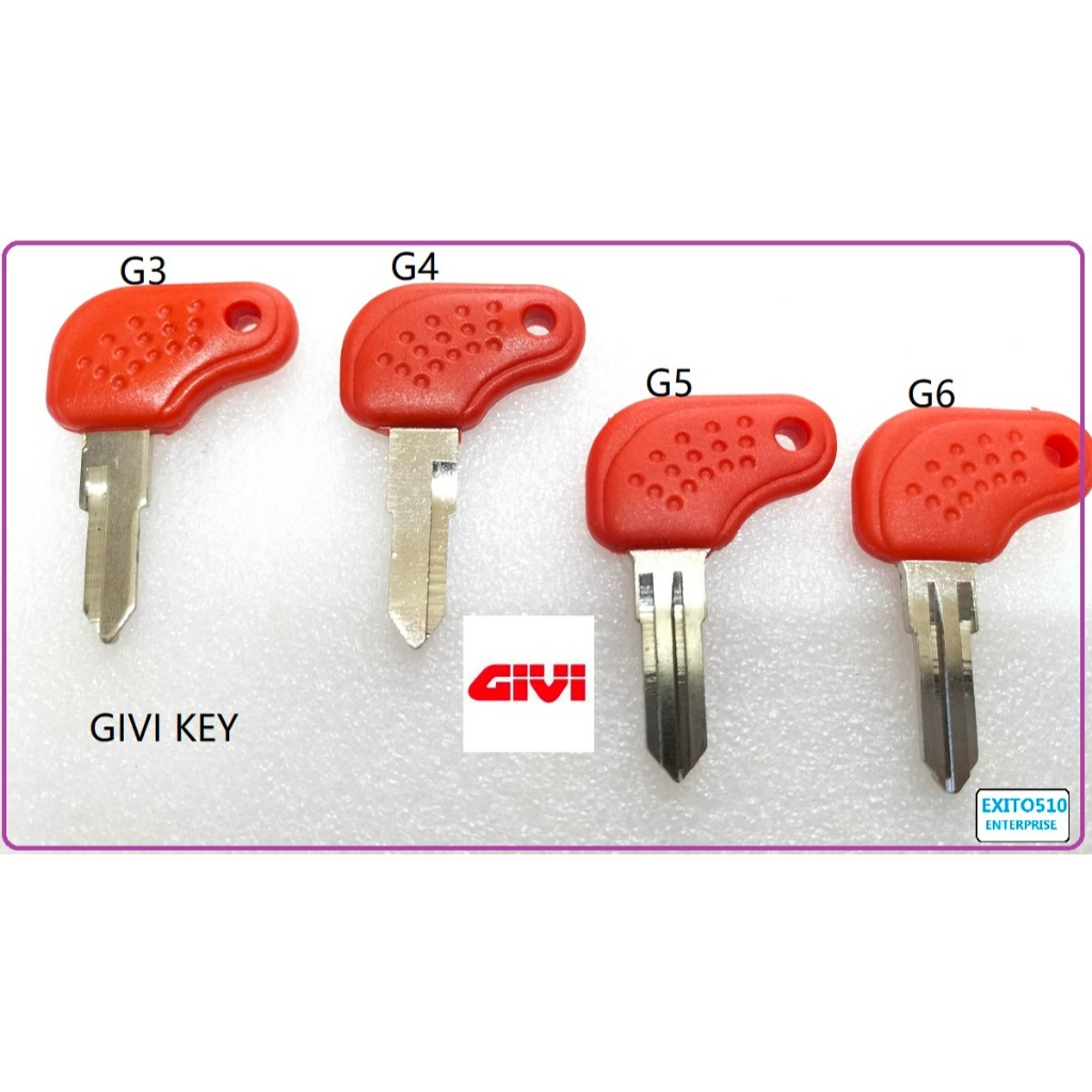 Kunci GIVI Key Blank/GIVI BOX KEY BLANK