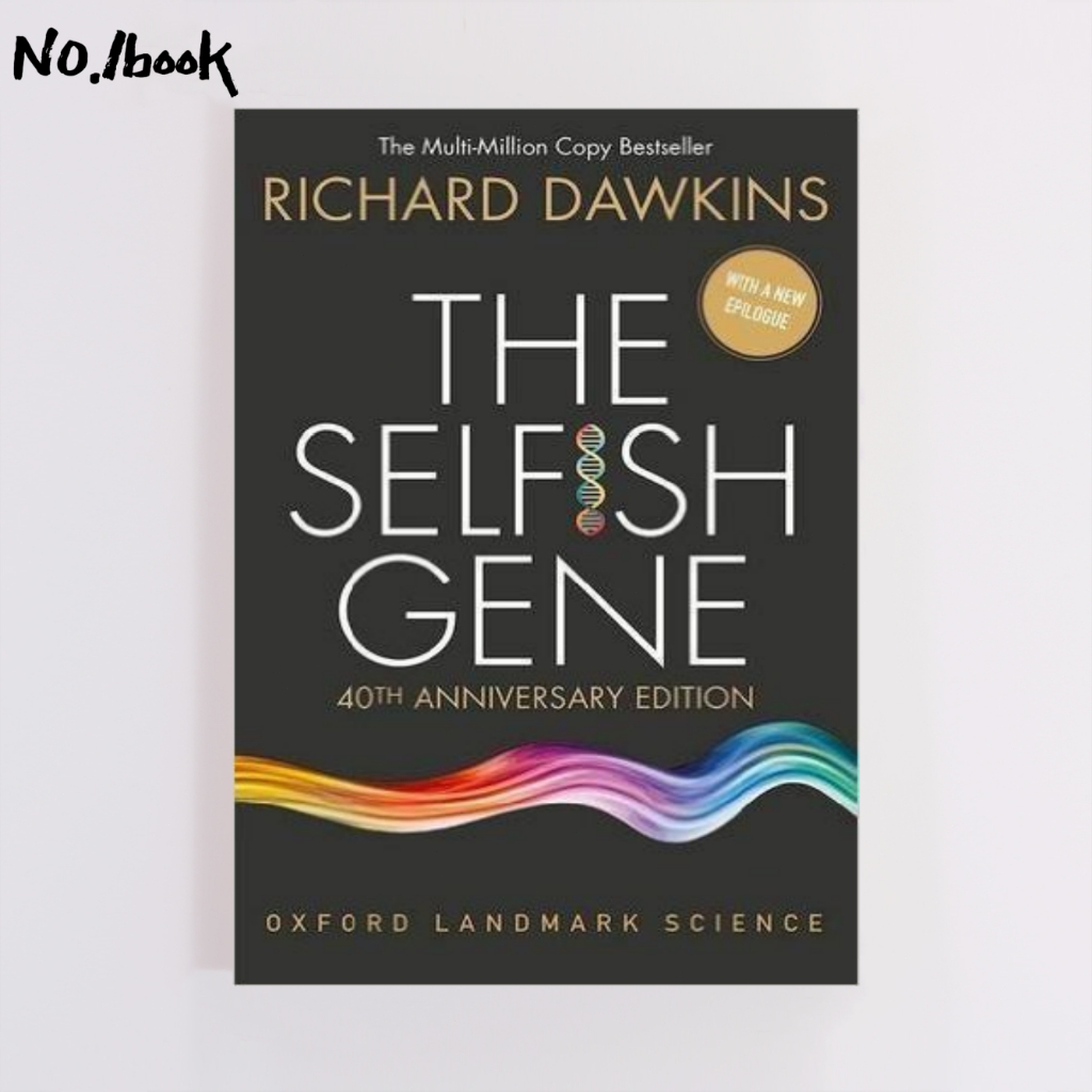 The Selfish Gene:ฉบับครบรอบ 40 ปีโดยหนังสือภาษาอังกฤษ Richard Dawkins