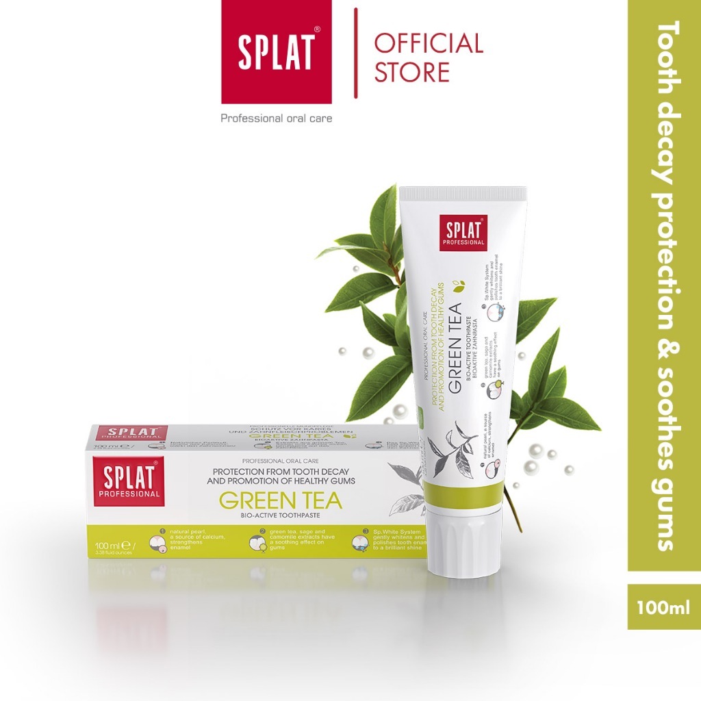 ยาสีฟัน Splat Professional Series Green Tea (100ml)