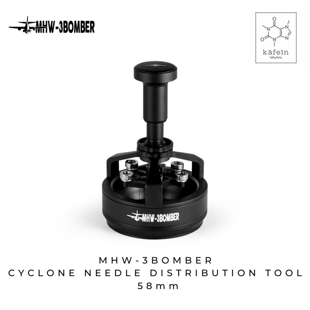 MHW-3Bomber Yu Series Cyclone Needle Distribution Tool 58MM สีดําความลึกปรับได้