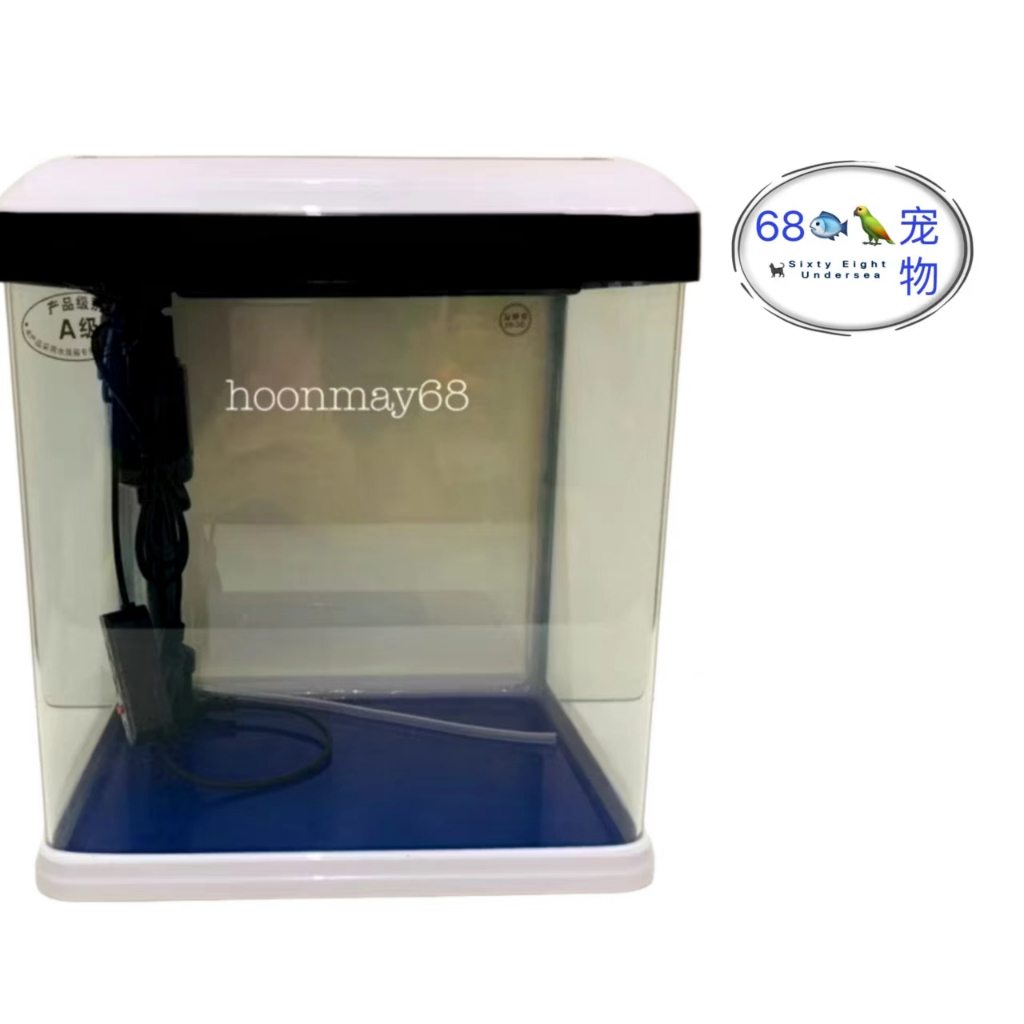 SOBO Aquarium T-820F 17L /LED /2.5w /ระบบฟิตติ้งด้านบน:10w fm 500L/H ขนาด 290x220x335mm