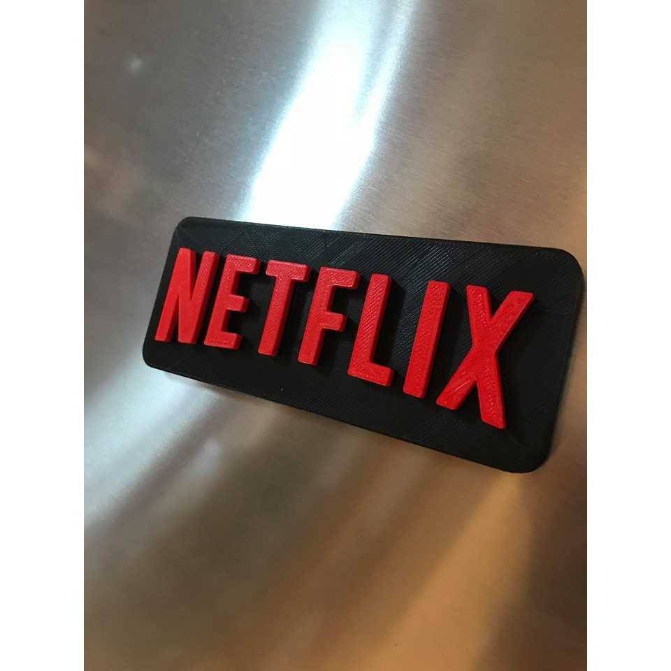 แม่เหล็กโลโก้ Netflix,