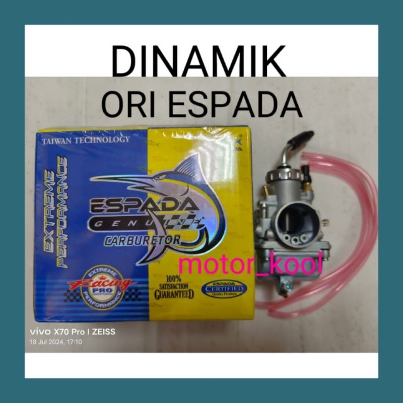 Dinamik 120 คาร์บูเรเตอร์ ESPADA CARBURATOR