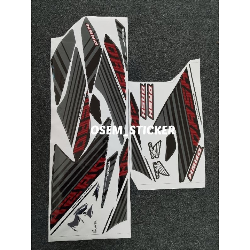 สติ๊กเกอร์ HONDA DASH V1 110 BATMAN