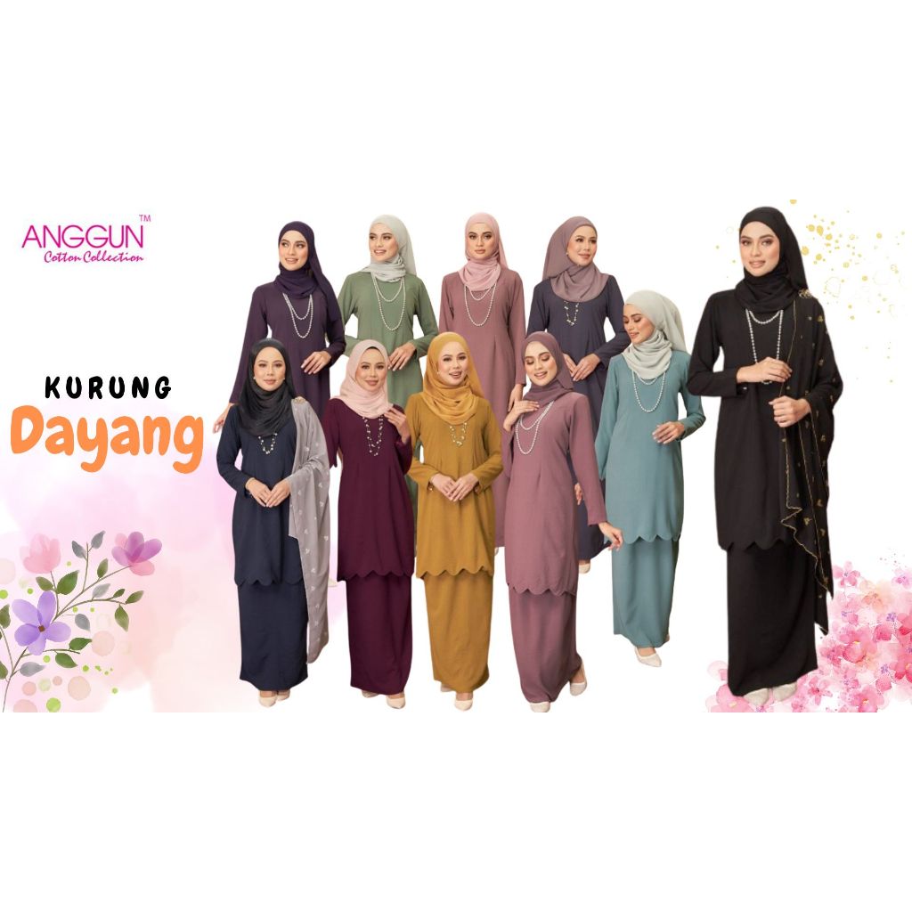 KURUNG DAYANG โดย ANGGUN COTTON COLLECTION