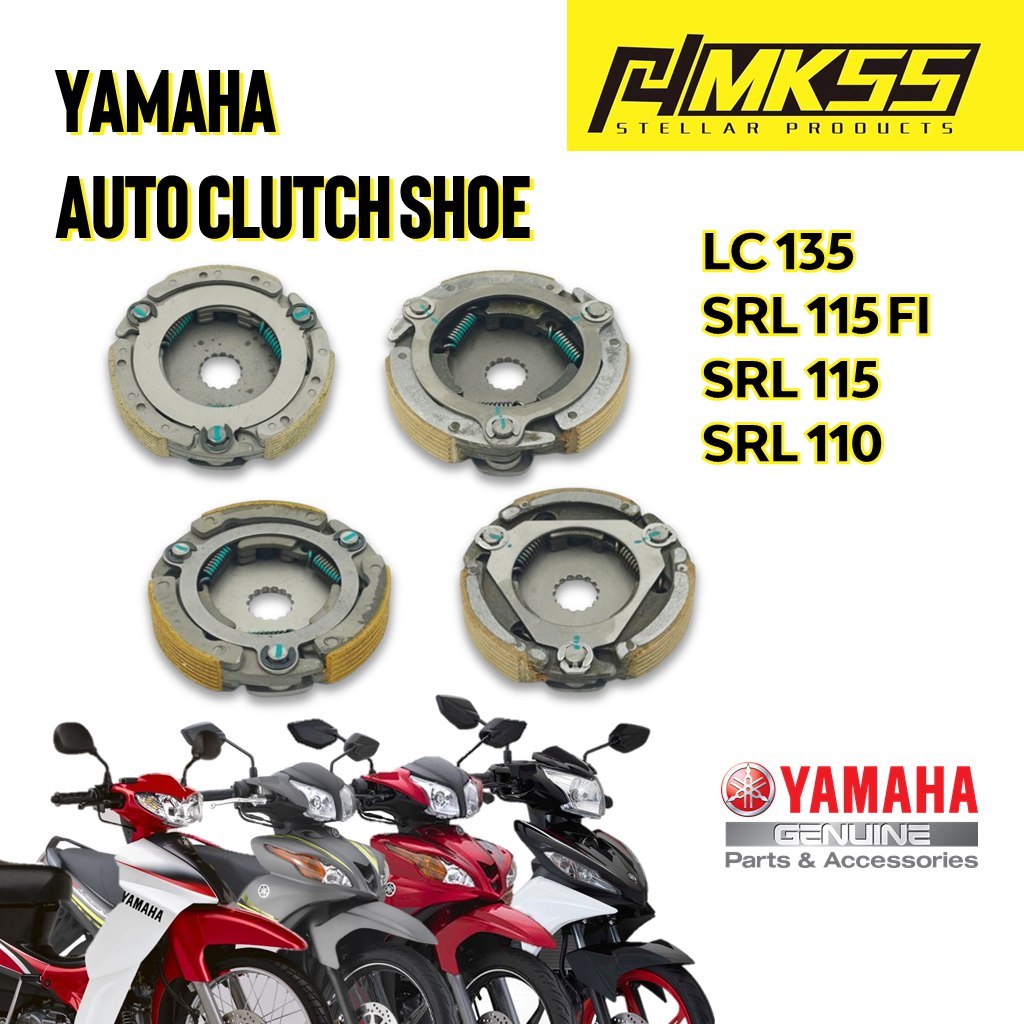 YAMAHA LC135 SRL110 115Z SRL 110 SRL115 SRL 115 SRL 115FI SRL115FI Lagenda Auto Clutch Assy รองเท้าอ