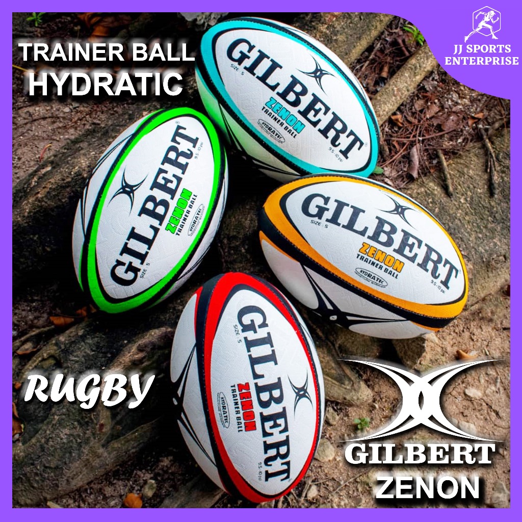 Gilbert Rugby Ball Zenon Bola Ragbi Bola Training Rugby Ball Bola Ragbi Latihan