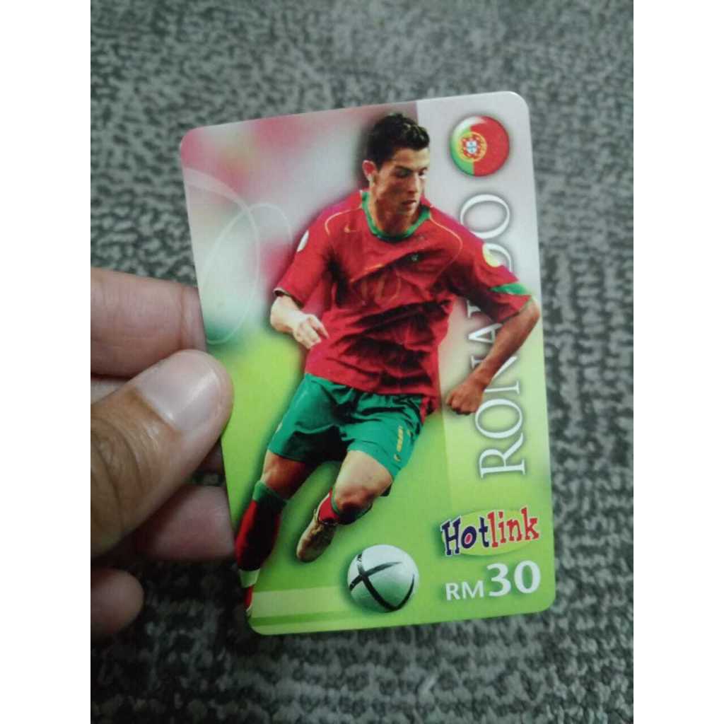 Collectors Item - Cristiano Ronaldo Limited Edition Hotlink Card Football