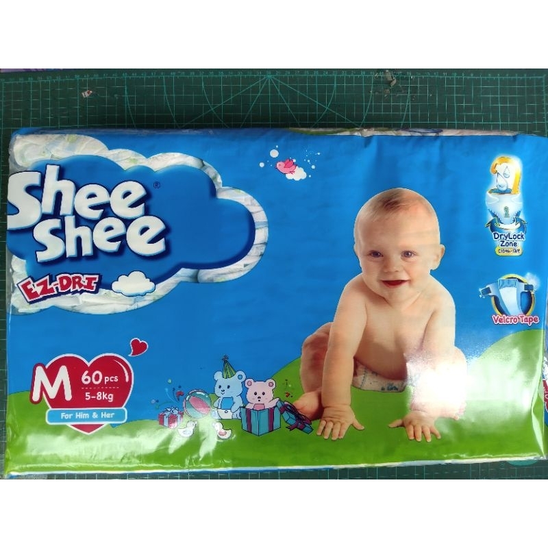 Shee Shee EZ-DRI ไซส์ M 60 ชิ้น