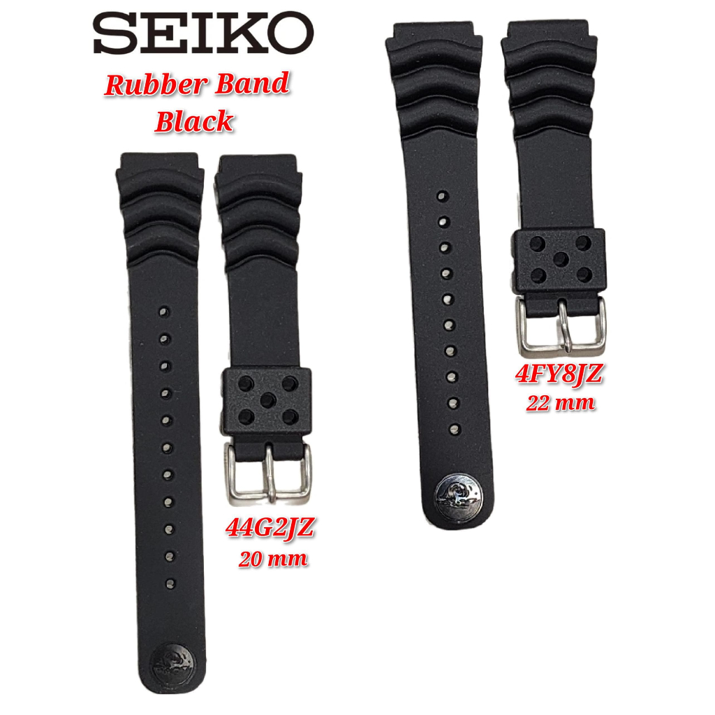 Seiko Rubber Dive Strap For Model Series SKX007 / SKX009 และนาฬิกา SKX013K2