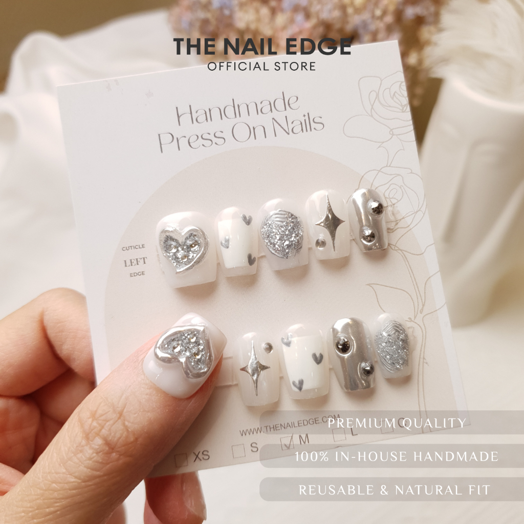 TheNailEdge Premium Handmade Press-On Nails - K094