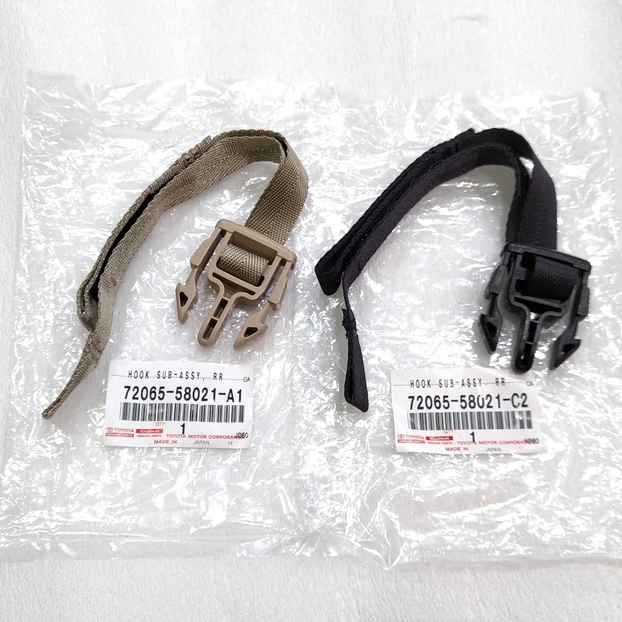 TOYOTA ALPHARD VELLFIRE ANH20 GGH20 2008-2014 ด้านหลังที่นั่งล็อคตะขอ 72065-58021