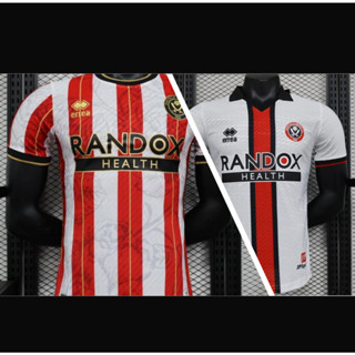 ใหม่ 23/24!!! Sheffield United Gold Edition ชุดพัดลม และเครื่องเล่น 23/24 *LOCAL SELLER