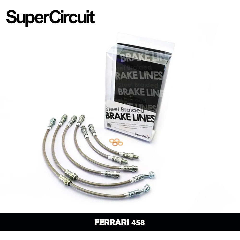 FERRARI 458 4 HOSE - สายเบรกซุปเปอร์เซอร์คูอิต