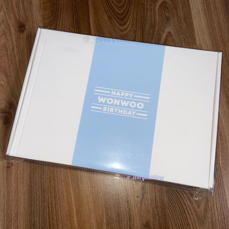 WTS SEVENTEEN OFFICIAL HAPPY WONWOO DAY BIRTHDAY BOX VERSION 2