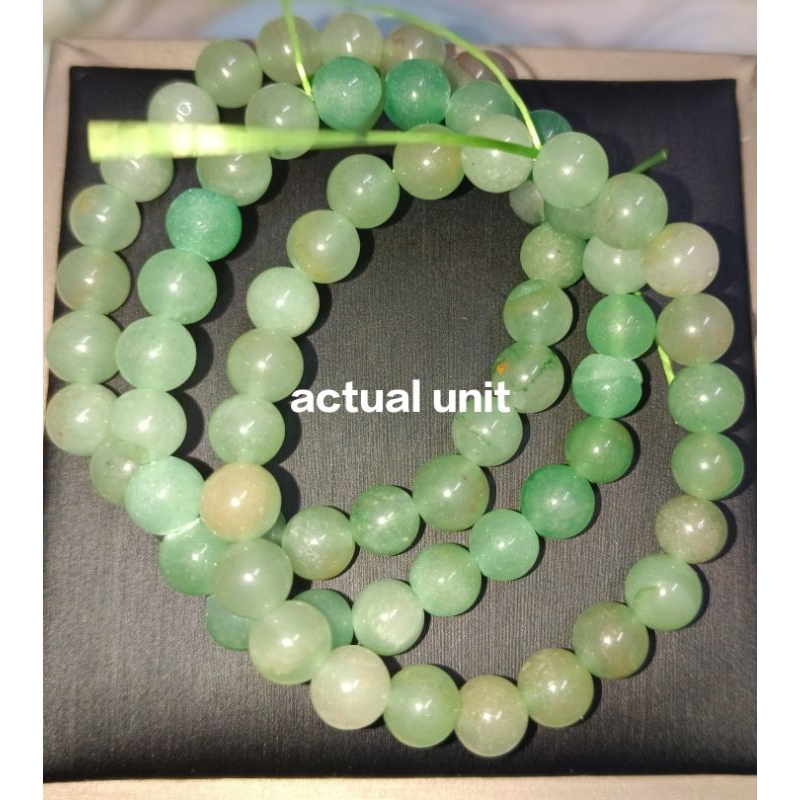 NORMAL GRADE 8MM++ GREEN AVENTURINE BRACELET