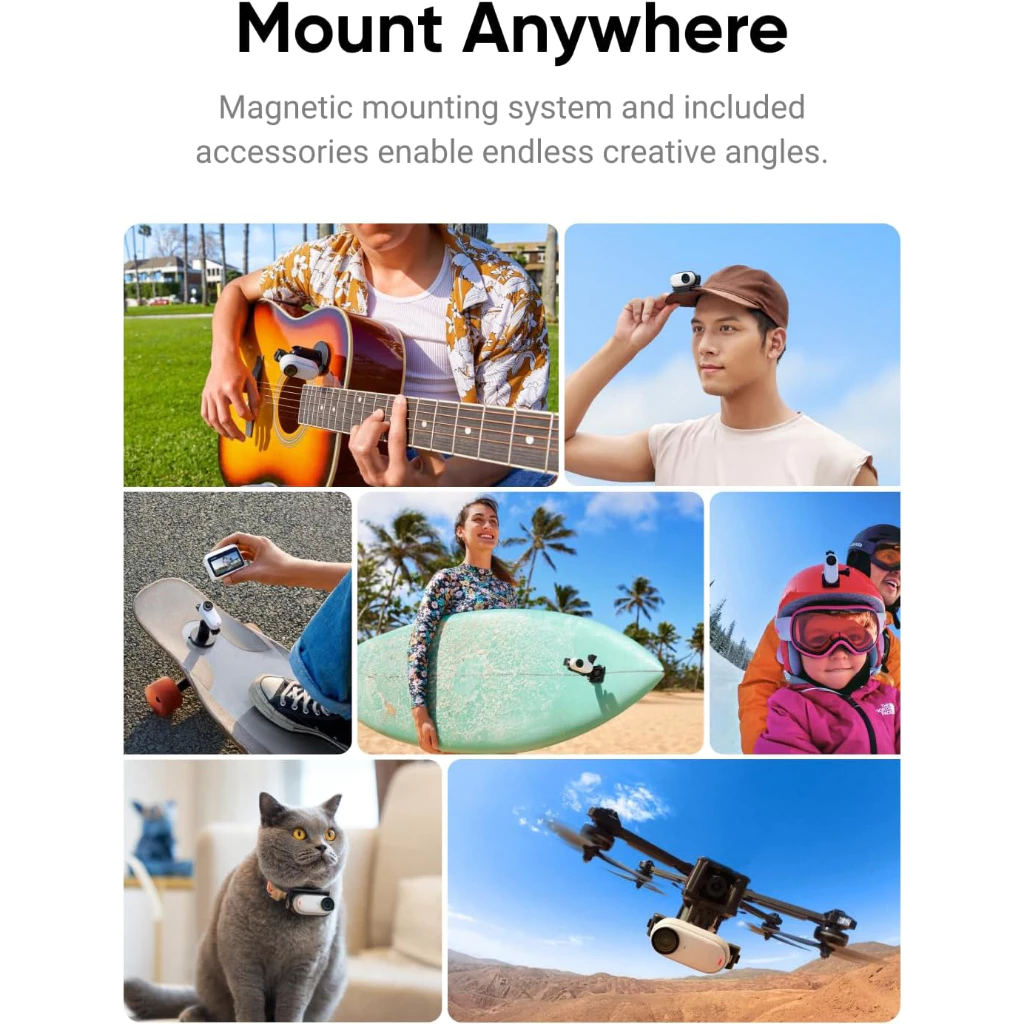 Insta360 GO 3 2.7K และ GO 3S 4K กล้องแอคชั่นกันน้ำ IPX8 thumbnail 5