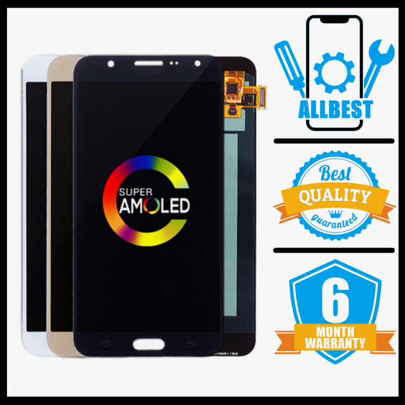 SM J7 2016 J710 J710F เปลี่ยนหน้าจอสัมผัส LCD