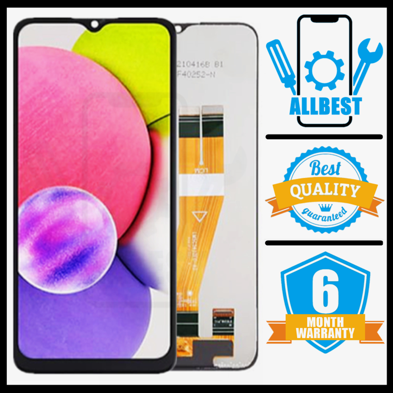 SM A02S / A025F / A025 เปลี่ยนหน้าจอสัมผัส LCD