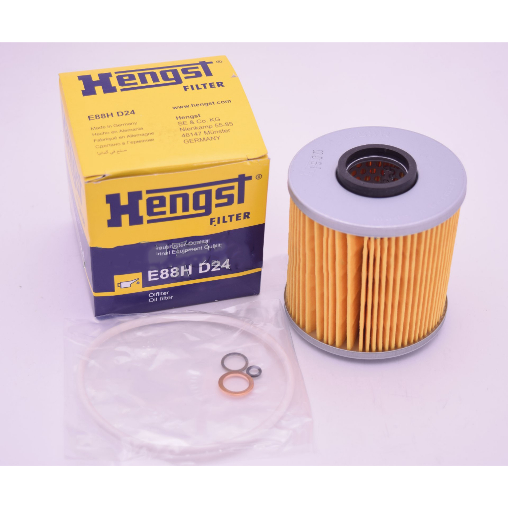 กรองน้ํามันเครื่อง BMW HENGST E88HD24 E30 318i (M40) E36 318i (M40) 11421727300