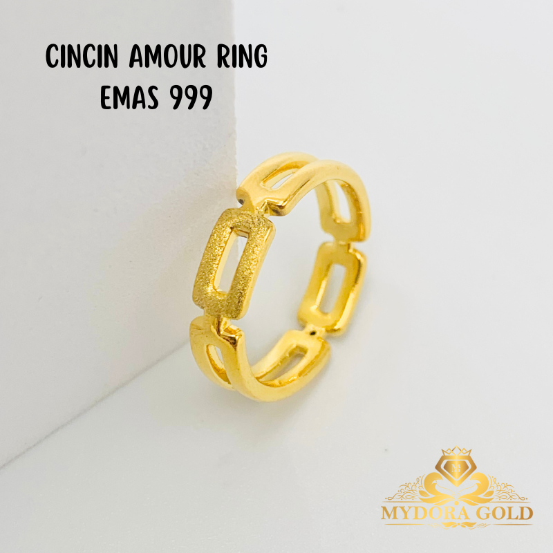 Mydoragold Ring Amour Ring Fashion Ring Series l แหวนทอง 999/24K