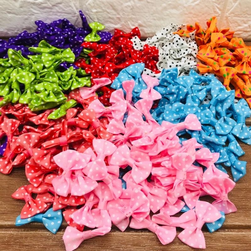 ริบบิ้นตกแต่งริบบิ้น Art Ribbon Craft Deco Ribbon Polkadot Ribbon