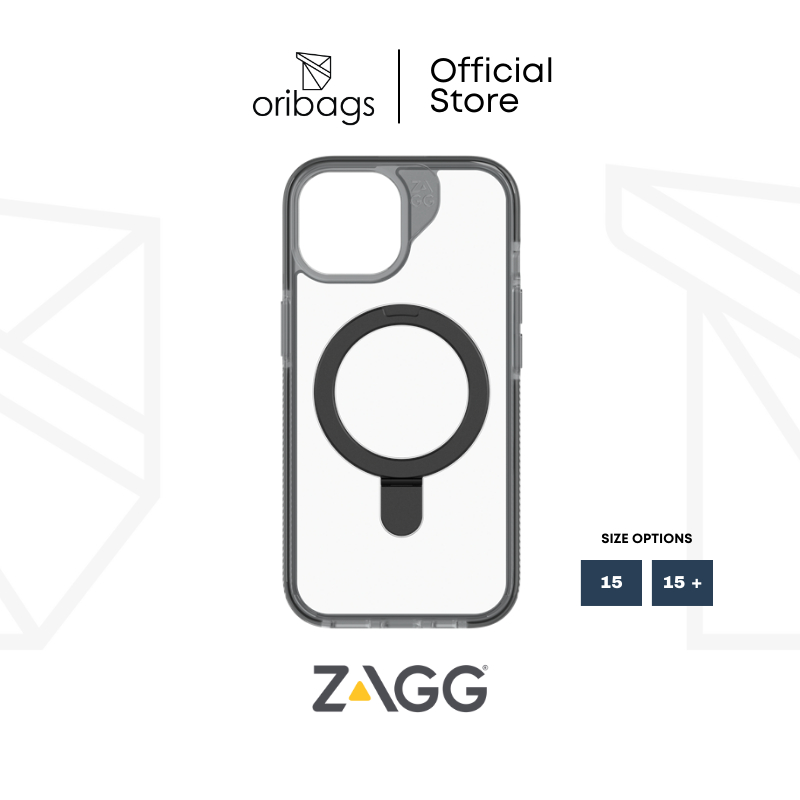 ZAGG Santa Cruz Snap Ring Stand Case สําหรับ 15 series - สีดํา