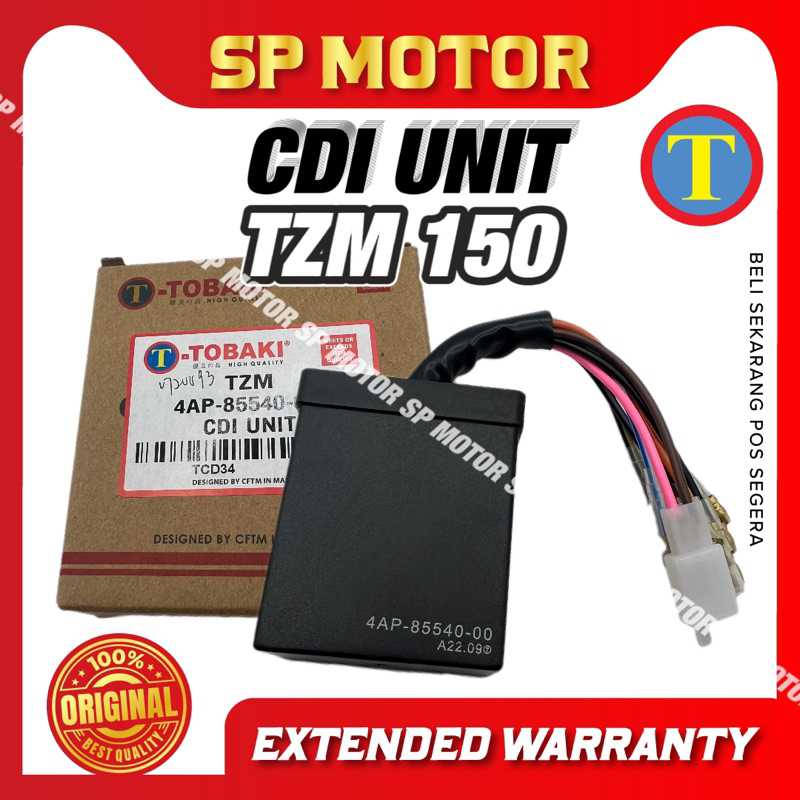 YAMAHA TZM CDI UNIT TOBAKI TZM150 TZM 150 TZM COIL API POWER UNIT ASSY ไม่มีตัดปิด TOBAKI