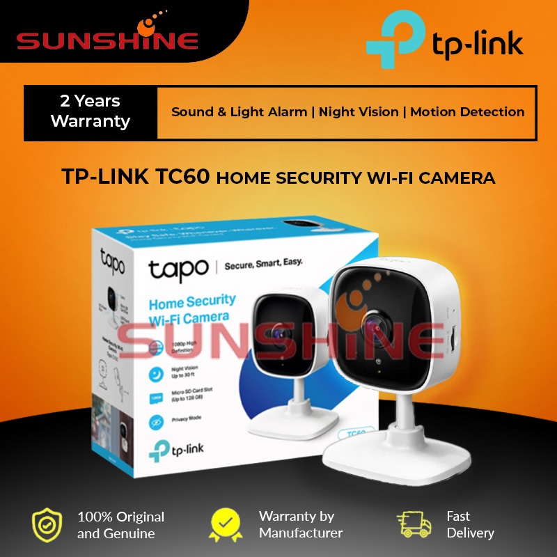 TP-LINK TAPO TC60 TC65 TC70 TC71 C220 Outdoor Home Security กล้อง WIFI