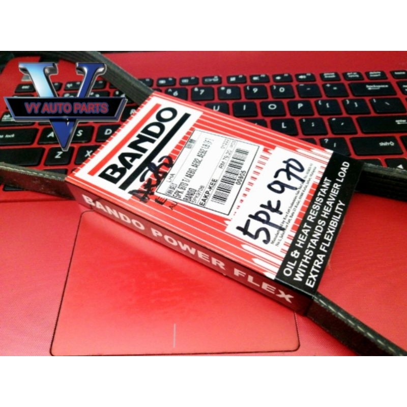 สายพานพัดลม 5PK 970 Bando