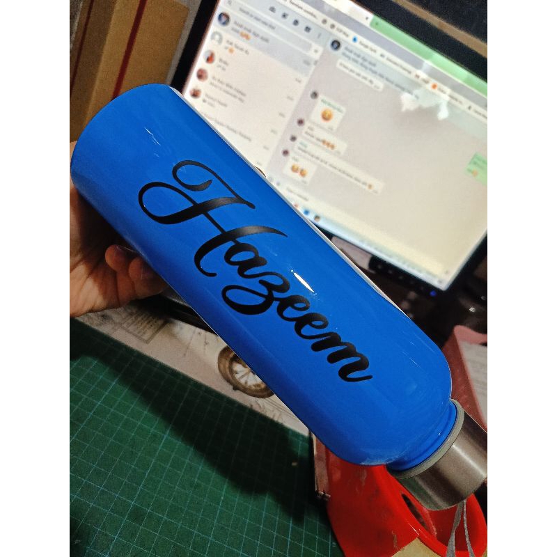 สติ๊กเกอร์ Nama DIY* สติ๊กเกอร์ botol*Tupperware*Balloon*Goodies