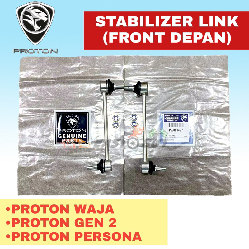 PROTON ABSORBER STABILIZER LINK (FRONT DEPAN) - PROTON WAJA / GEN2 GEN 2 GEN-2 / PERSONA PW821497 ซ้