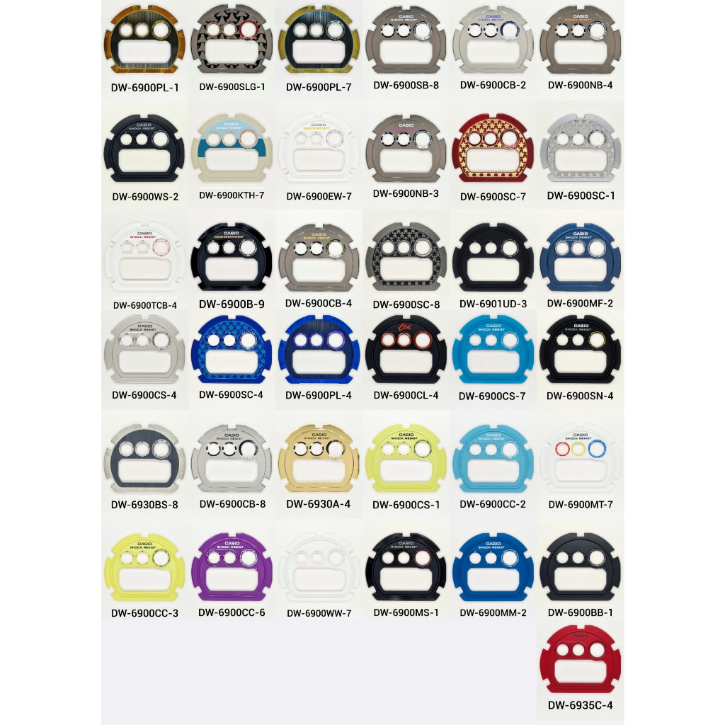 DIAL FACEPLATE DW6900 DW6600 FACE PLATE REPLACEMENT PARTS