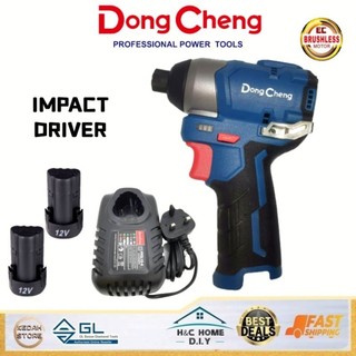 Dongcheng Impact Driver 12V Li-ON Cordless DCPL04-8 Full Set /Solo/ADD-ON