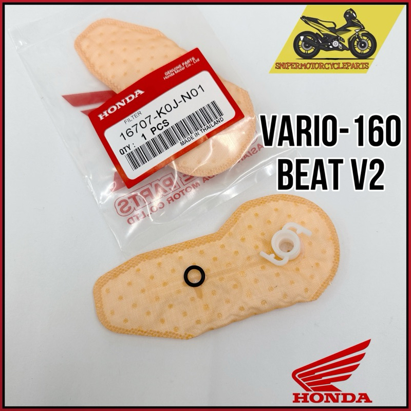 VARIO 160 / BEAT Fi V2 FUEL PUMP FUEL FILTER 16707 K0J 711