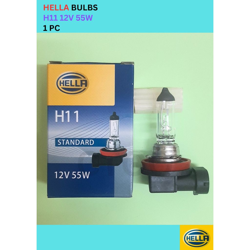 [ H11 12V 55W ] HELLA Halogen Bulb Mentol >>