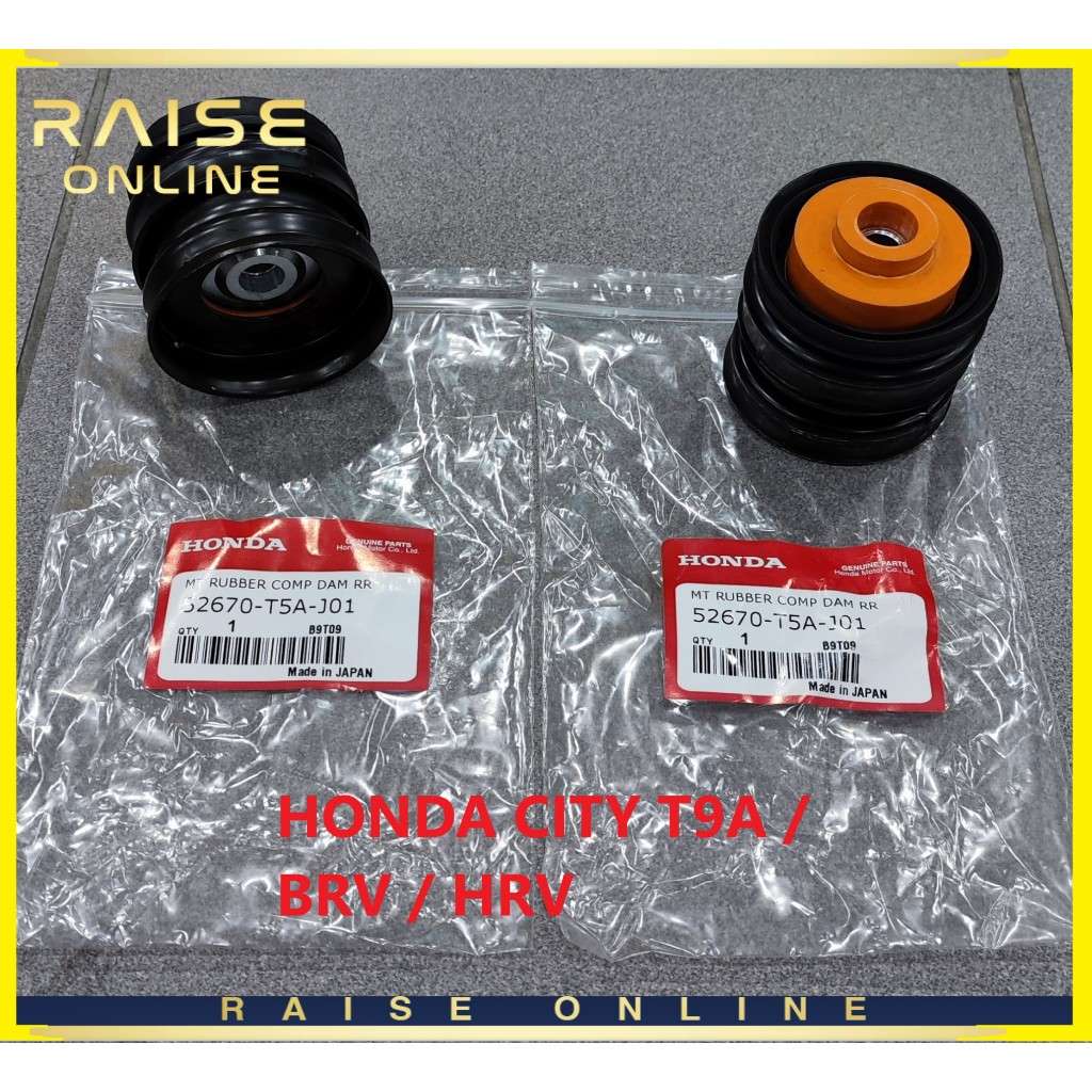 100% Honda 52670-T5A-J02 ขายึดโช้คอัพหลัง Honda City T9A ( GM6 ) JAZZ T5A HRV GK5 T7A T00