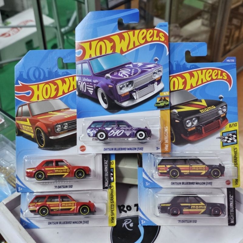 DATSUN BLUEBIRD WAGON (510) HOT WHEELS MAINLINE